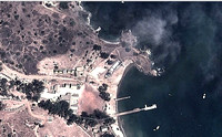 Aerial view of Emerald Bay - Camp & Dock